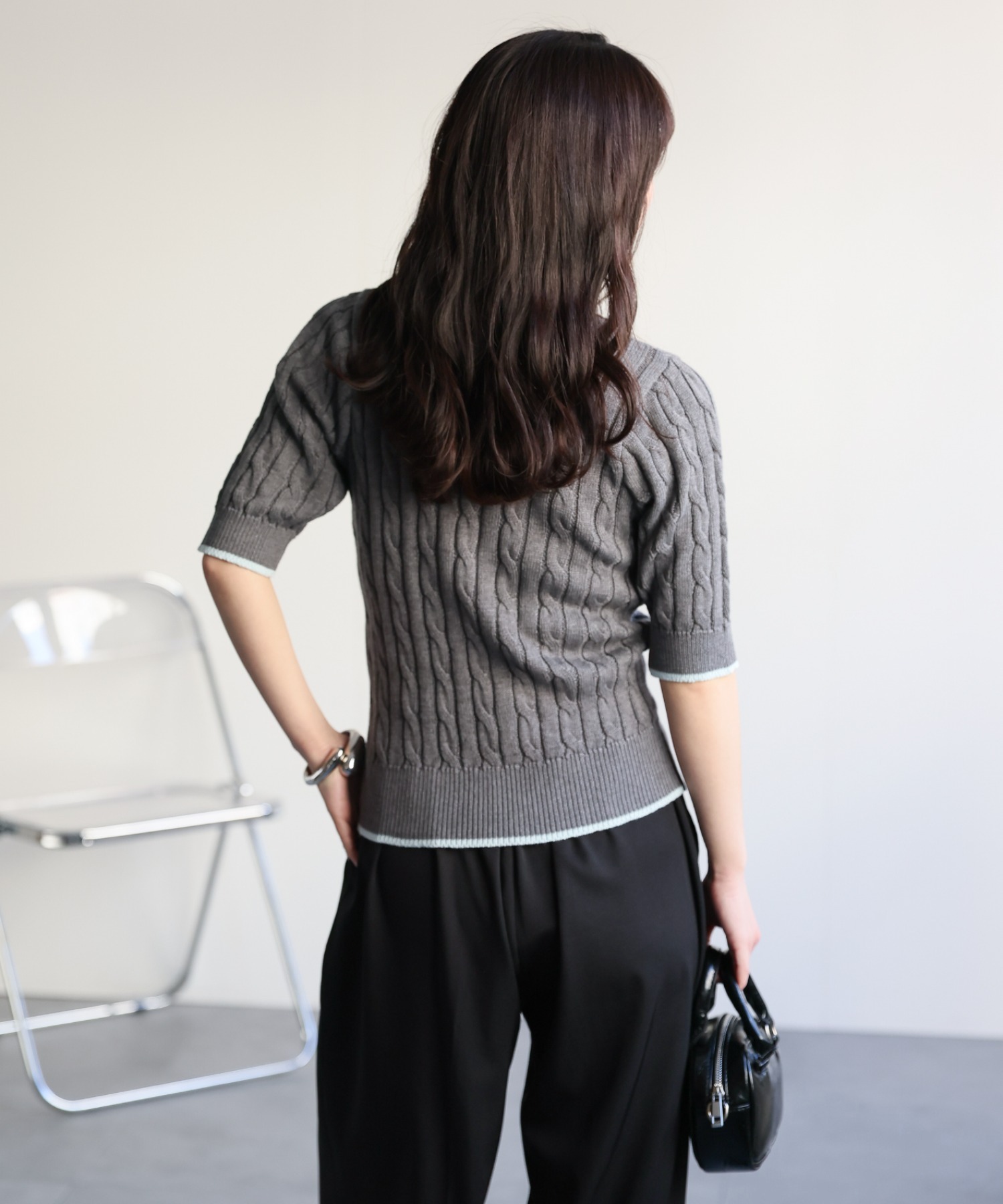 model：156cm 着用サイズ：M