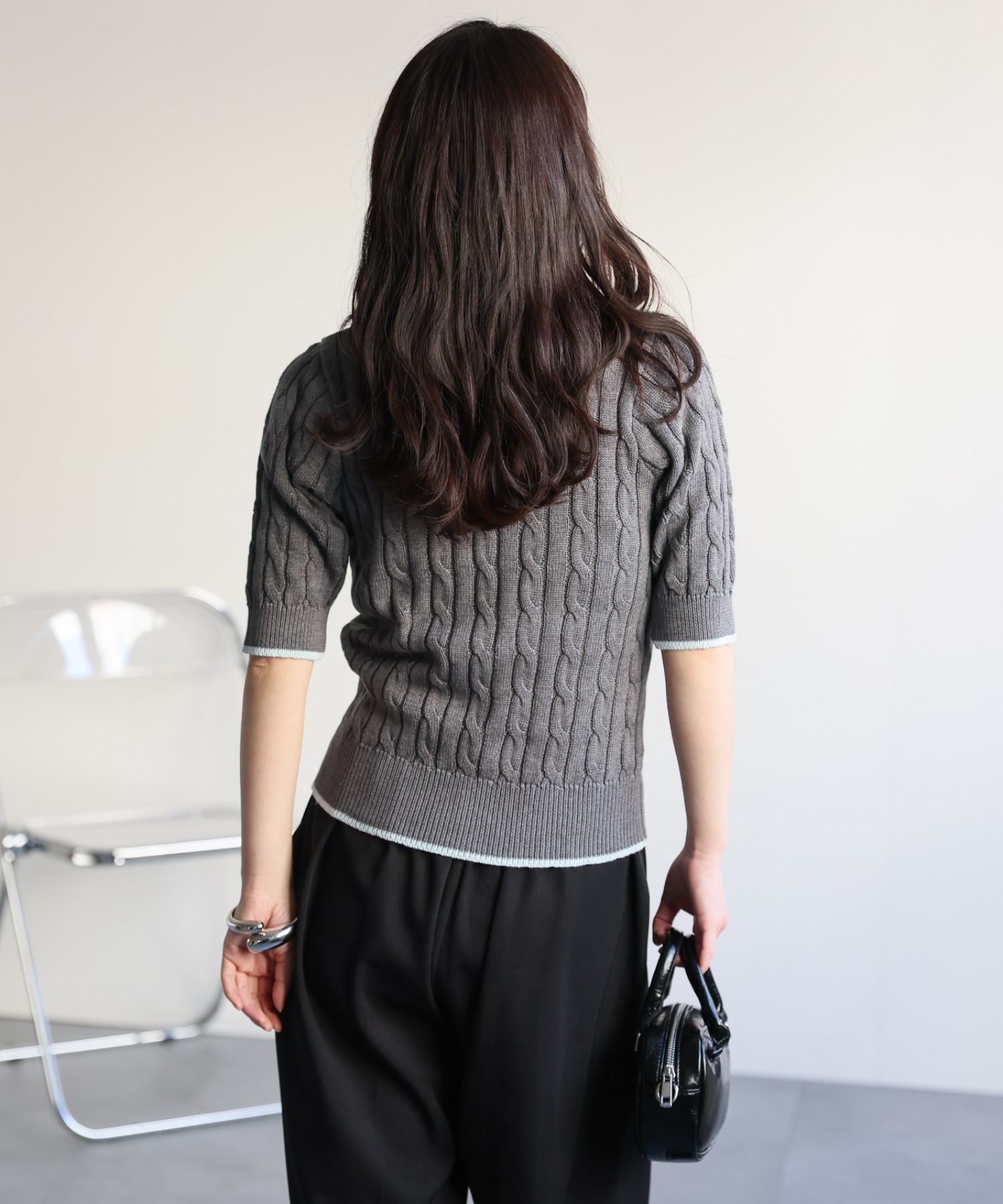 model：156cm 着用サイズ：M