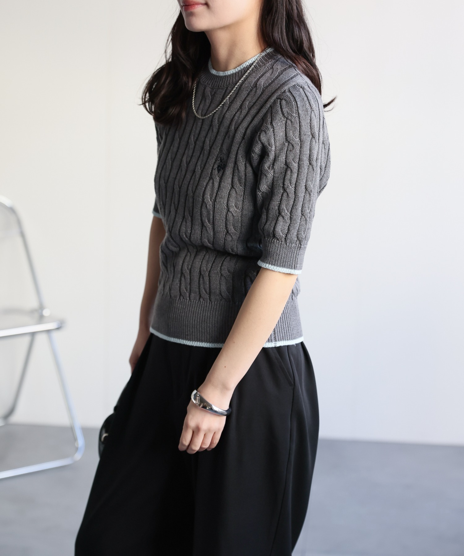 model：156cm 着用サイズ：M