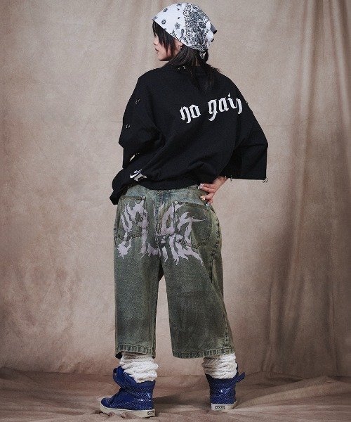 A'GEM/9 × .kom 『GALFY/ガルフィー』バチバチピアスTee セレクト
