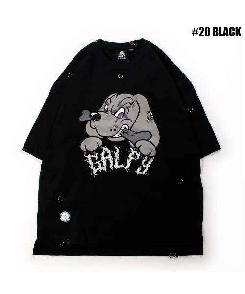 A'GEM/9 × .kom 『GALFY/ガルフィー』バチバチピアスTee セレクト