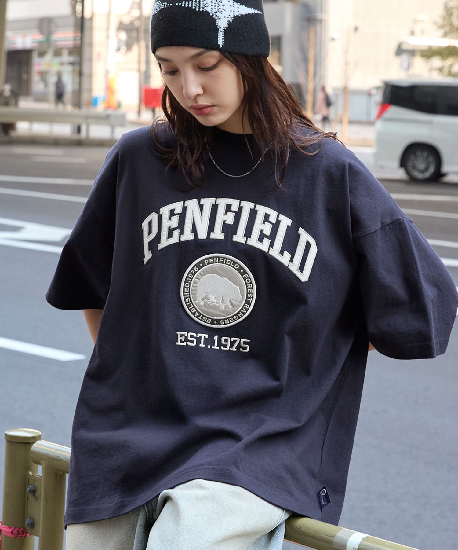 ロゴモチーフTシャツ SlashDate（スラッシュデイト）の「【GARFIELD / ガーフィールド