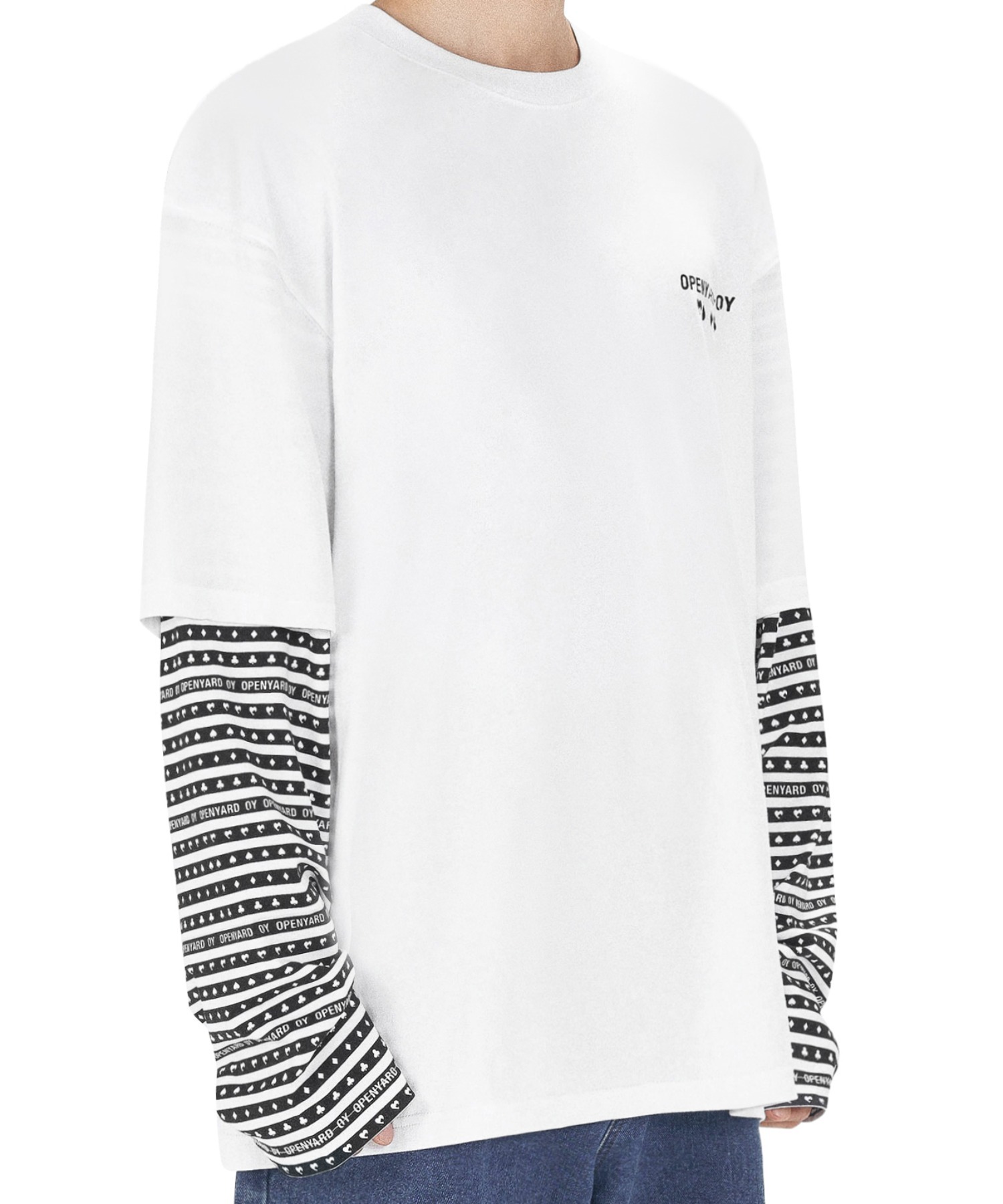 ★OY★BLACK CAT LONG SLEEVE-WHITE★正規品/韓国直送料込/人気 楽天市場】【正規品】[国内発送] OY オーワイ ロゴZIPポラ ロンT