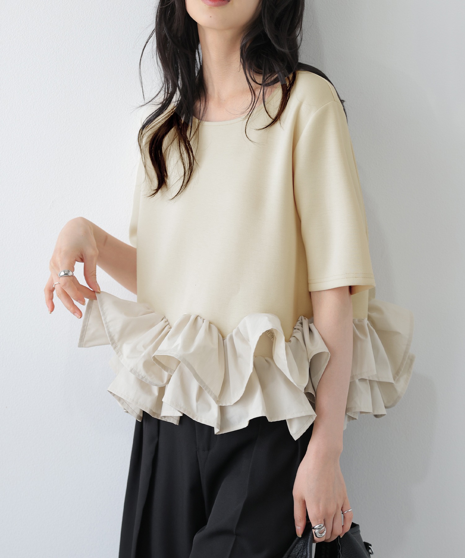 Boreum Frill Pull Over — флисовая кофта с оборками