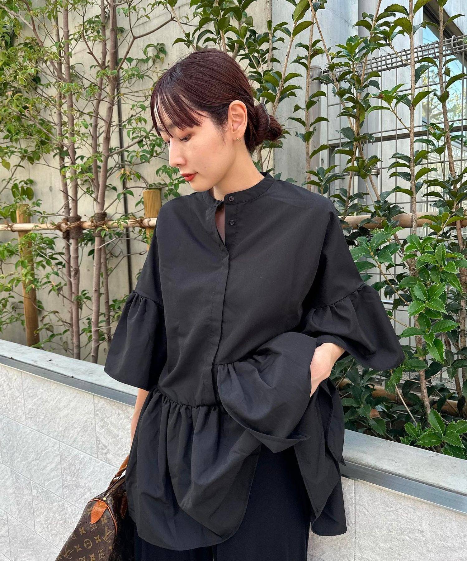 model：H167 着用サイズ：FREE