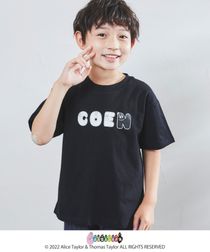 【coen キッズ/ジュニア】バーバパパ×coenコラボロゴTシャツ