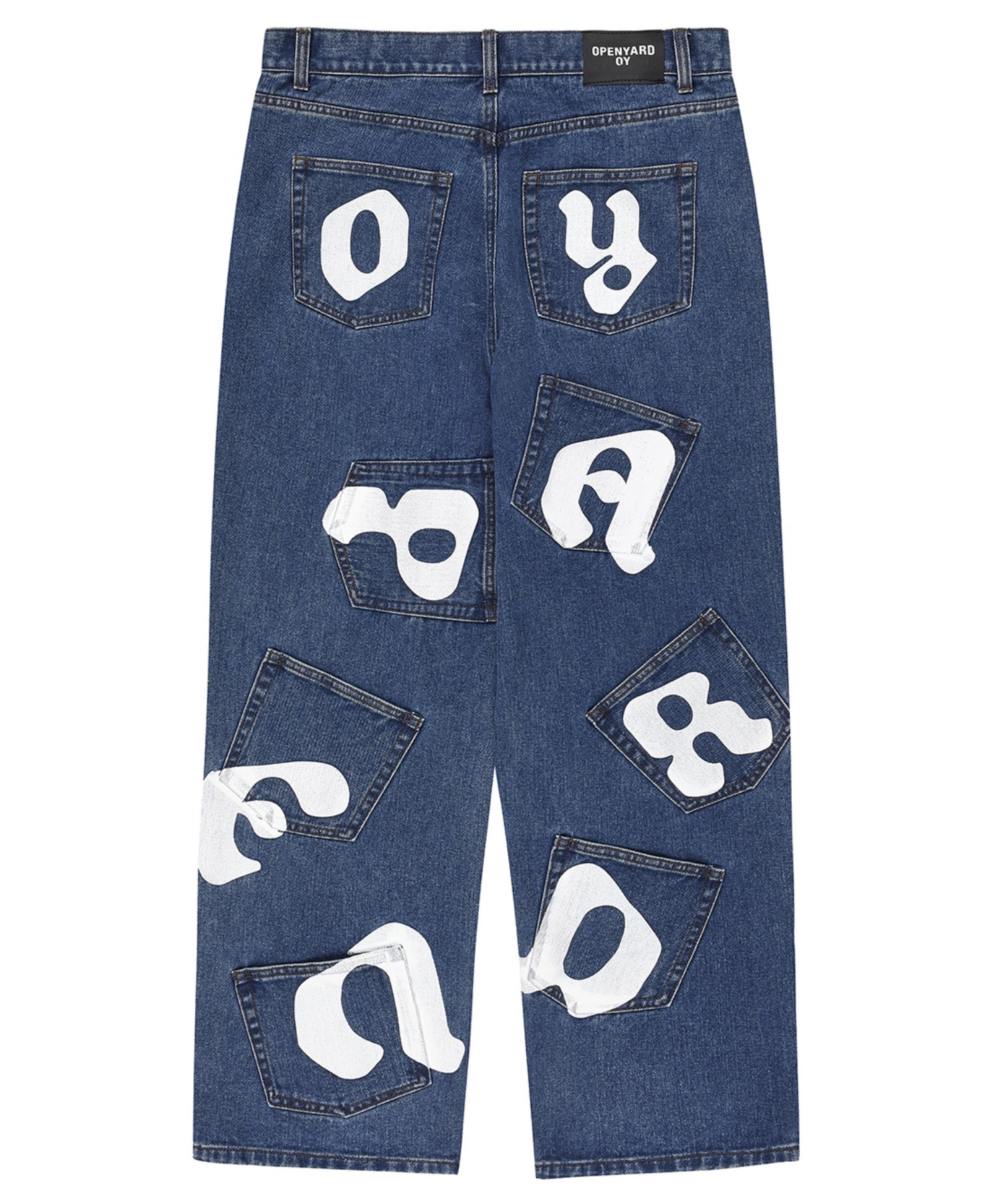 OY/オーワイ』 LOGO EIGHT POCKET DENIM PANTS/エイトポケット デニム