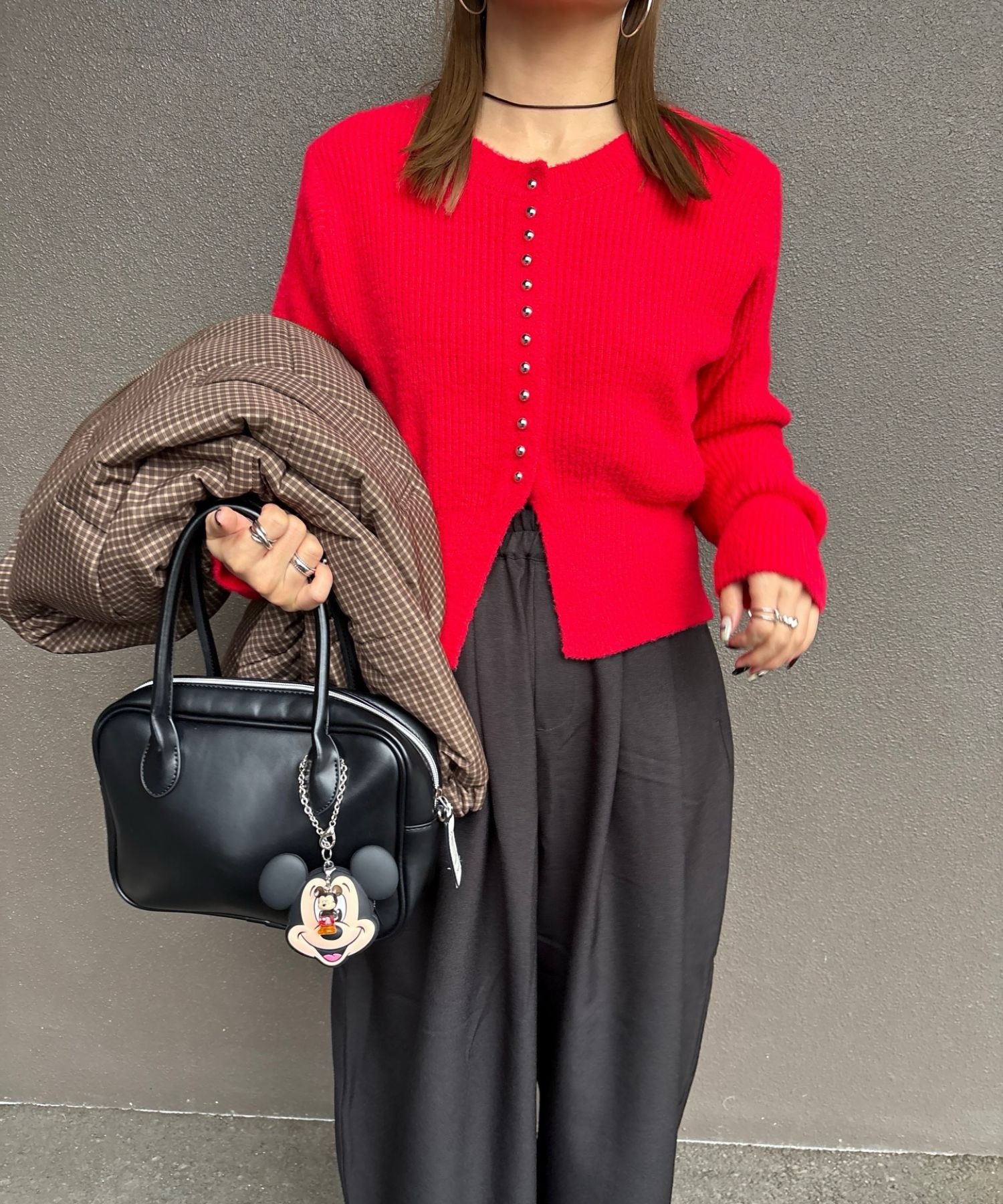 model：H156 着用サイズ：FREE
