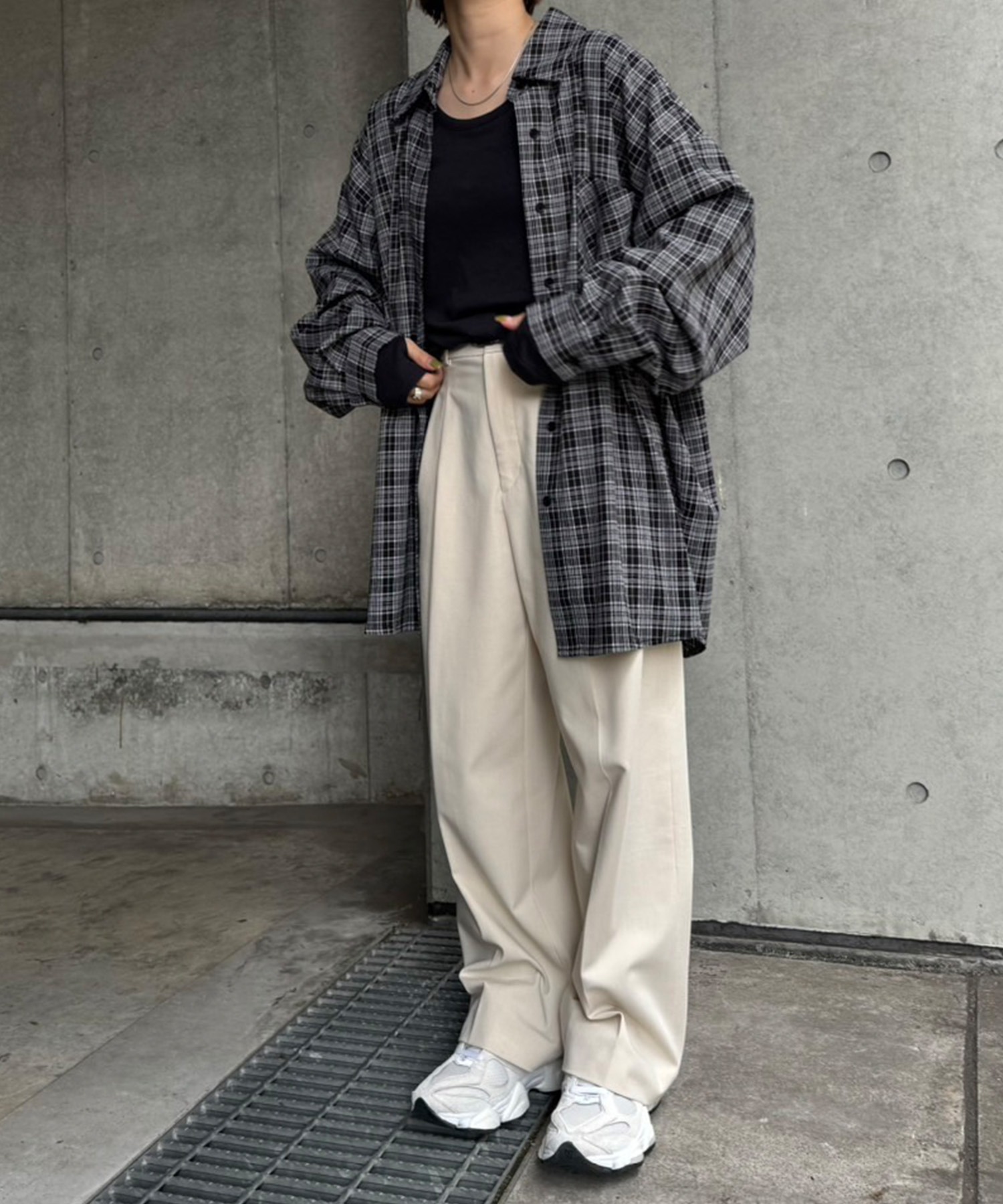 model：H148　着用サイズ：F