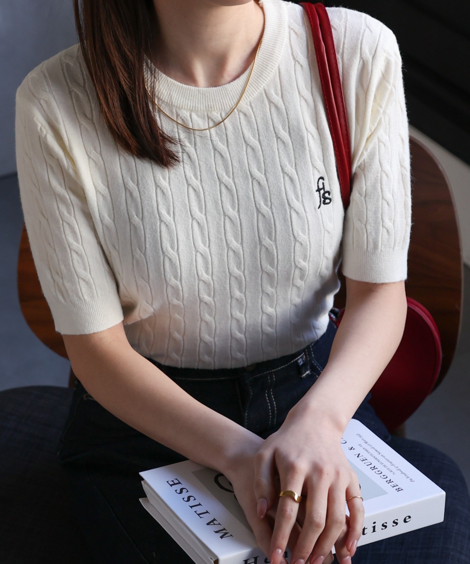 model：162㎝　着用サイズ：S