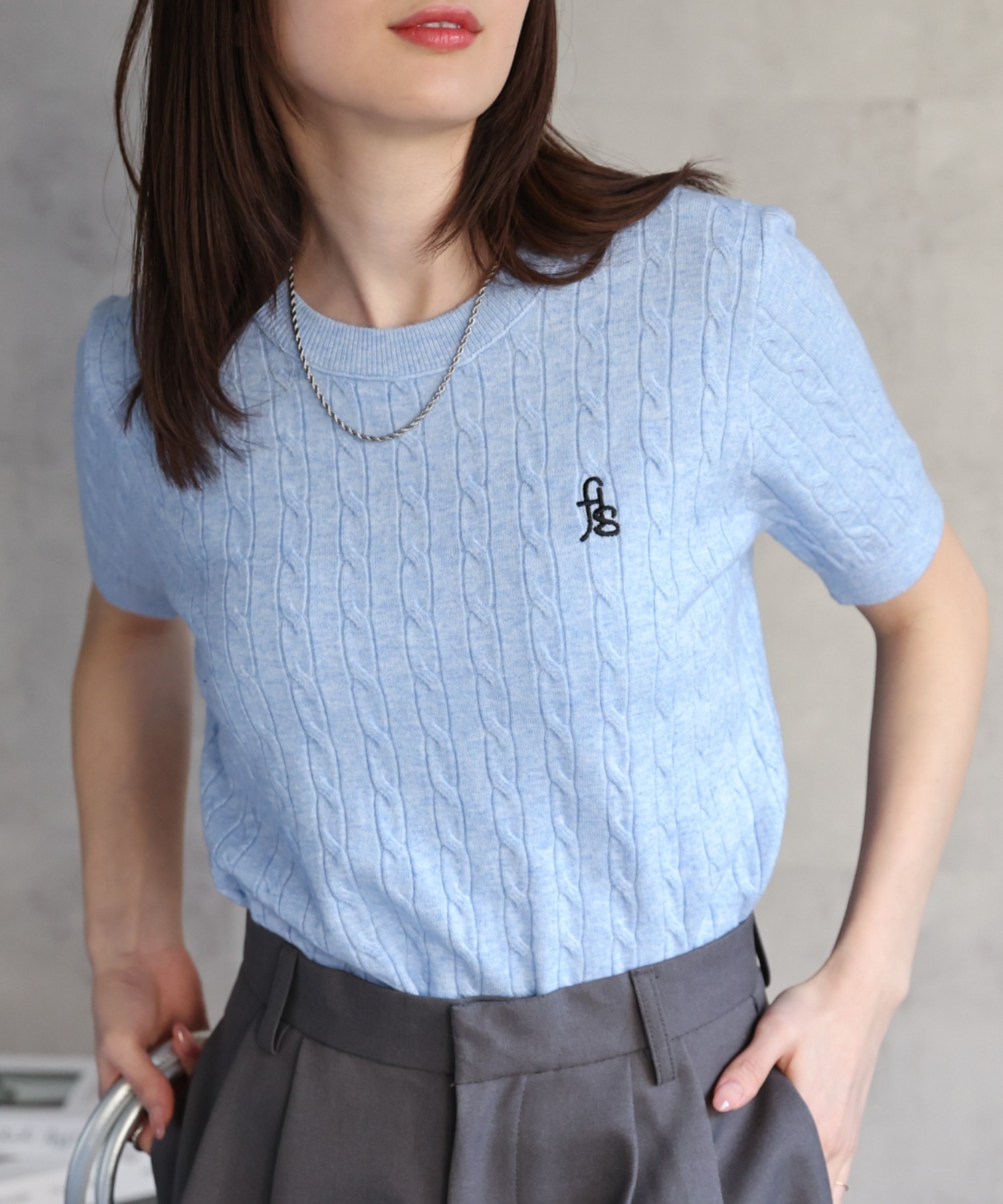 model：162㎝　着用サイズ：S