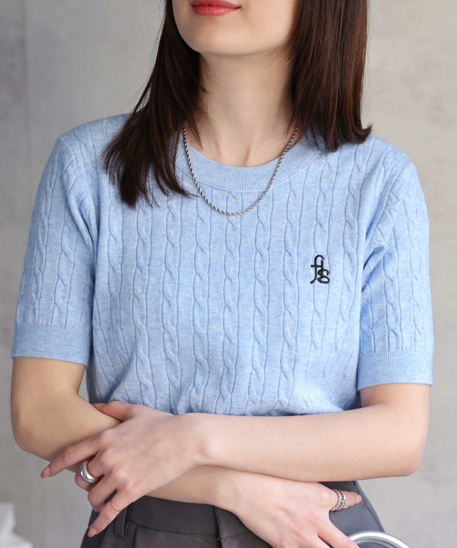 model：162㎝　着用サイズ：S