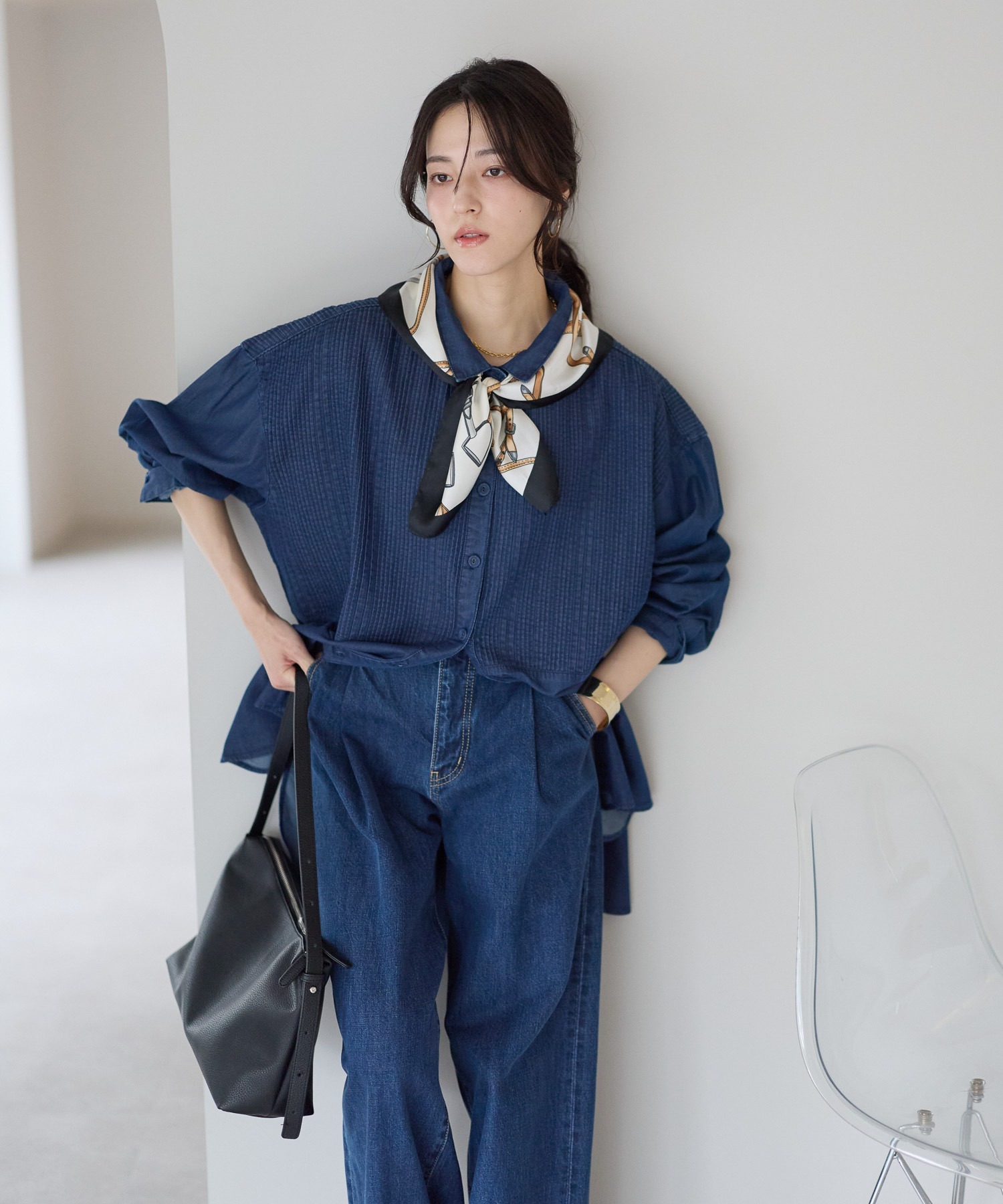 model:161cm 着用サイズ：M