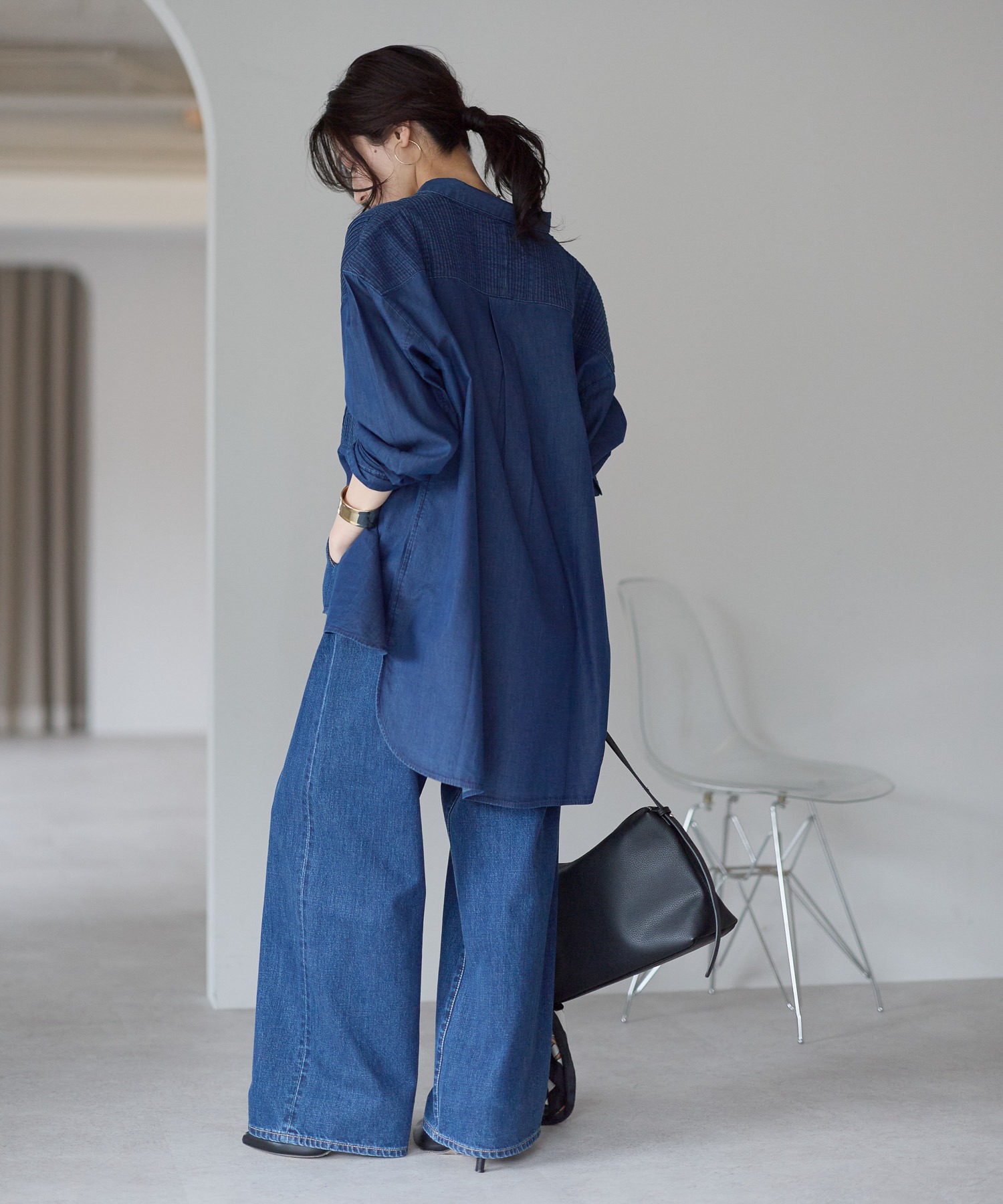 model:161cm 着用サイズ：M