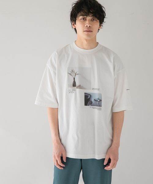 LOWRYS FARMＰＨＯＴＯプリントＴシャツ 275516