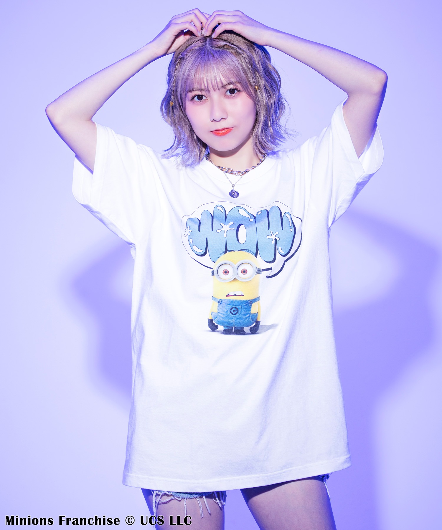 Minion/ミニオン/デイブ】3DアートTシャツ 4GEEKs by SPIRALGIRL 