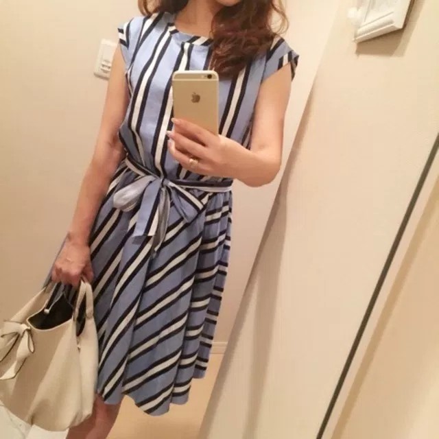 爽やかな しましま柄 のワンピース ストライプ柄 ボーダーですっきり夏コーデ11選 Zozotown