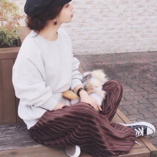 秋アイテム シックカラー 初秋に真似したいトレンドコーデ Zozotown