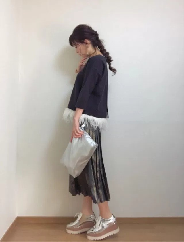 最高にかっこいいシャイニーアクセント☆ シルバーの