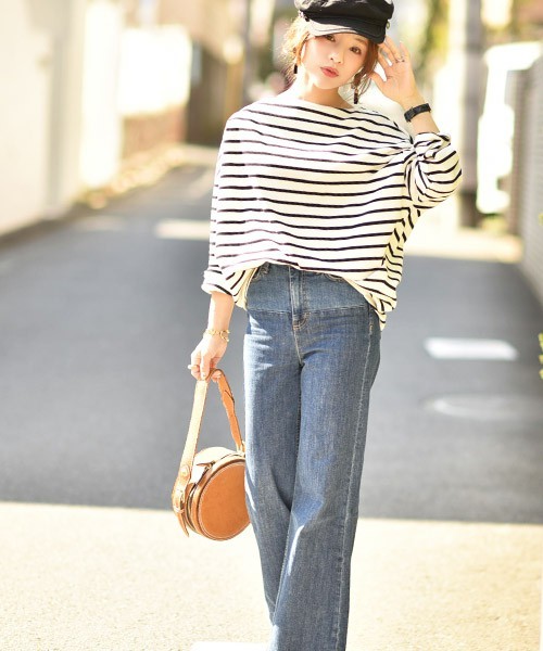 ブルー ホワイトで作る 春マリンな大人女子のおしゃれ女子コーデまとめ Zozotown