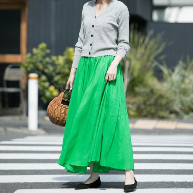 18年春夏の大本命 トレンドカラー グリーン イエロー の使い方 Zozotown