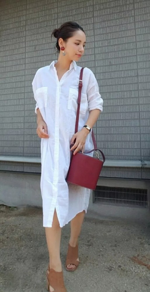 ひざ丈ワンピースを一枚でさらりと着こなそう 素足見せで大人可愛いスタイリング6選 Zozotown