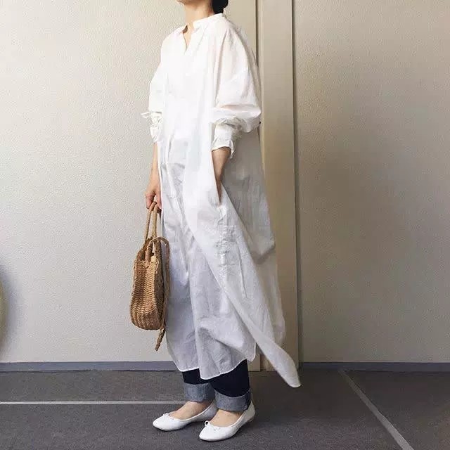 ロングワンピ パンツレイヤードが今年っぽい バランスよく見せるテクニックとは Zozotown