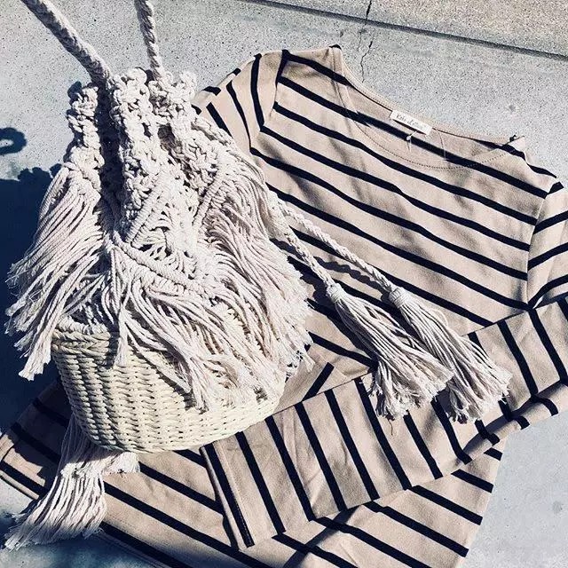 ナチュラルだけど都会的なマクラメ編みバッグで作る Bohoスタイル がオシャレです Zozotown