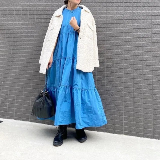 春にやってみたい ちょうどいい甘辛mixがつくれる レースアップブーツ スカート の着こなし Zozotown