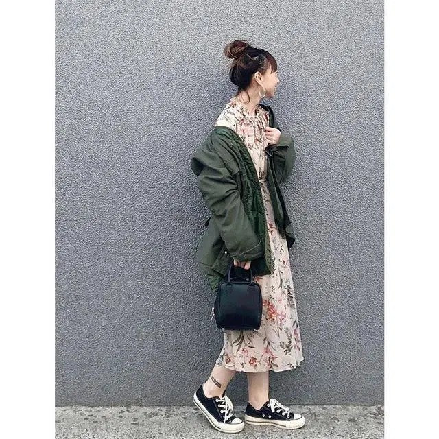 今買って損はナシ♡ 春も使えるお気に入りのワンピースを一枚