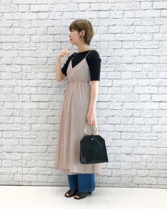 春夏版 キャミソールワンピースのインナーおすすめ おしゃれにレイヤードコーデ Zozotown