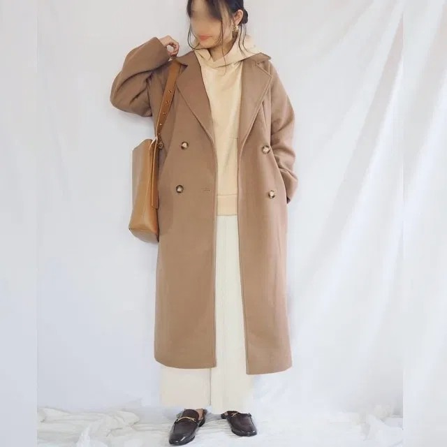 もこもこ袖のゆるニット アウターには何を着る 人気のボリュームニットに最適なコート ジャケット Zozotown