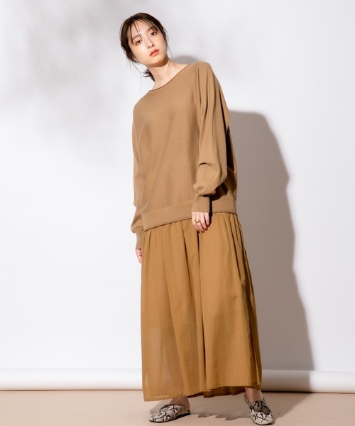 冬のニットワンピコーデ 着こなしの幅を広げておしゃれ度を格上げ Zozotown