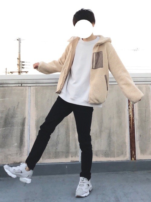 男心をくすぐるフォルム Instapump Fury インスタポンプフューリー の冬コーデ Zozotown