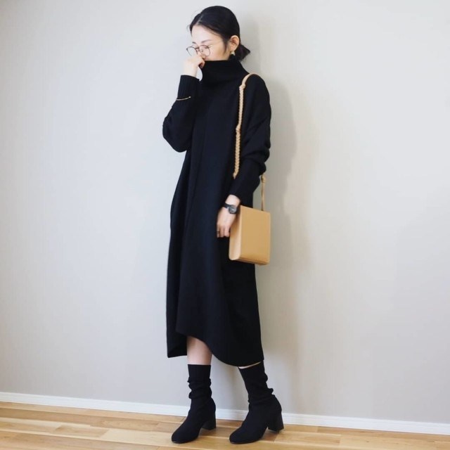 どんなニットワンピースにする 冬セールで手に入れたい 大人のニットワンピコーデ Zozotown