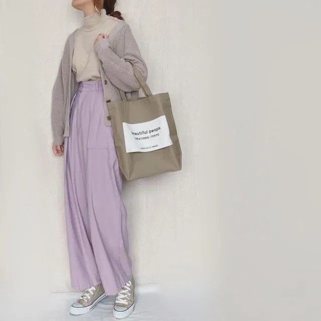 21年の注目色 ラベンダー コーデ カジュアルorきれいめ どっちで着る Zozotown