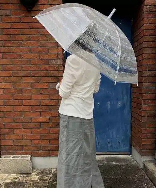 雨の日だってキレイでいたい シンプル美人になれる 傘リスト Zozotown