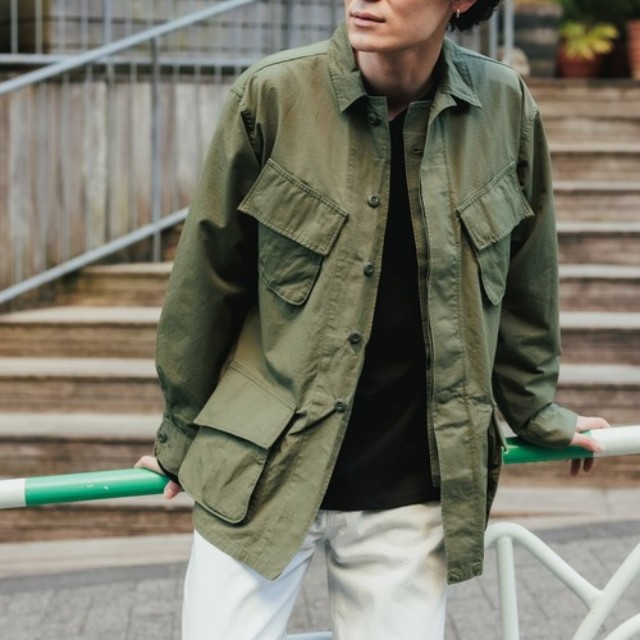 大阪直営店サイト オアスロウ ARMY TROPICAL JACKET ジャングル