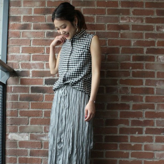 大人がギンカムチェック 夏柄ギンガムチェックで大人かわいいフレッシュコーデ Zozotown