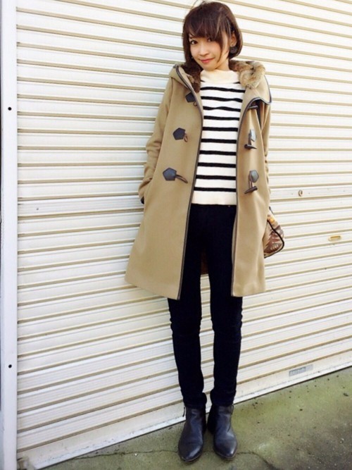 子供っぽくならない オトナ女子のためのダッフルコート着こなし特集 Zozotown