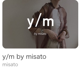 y/m by misato