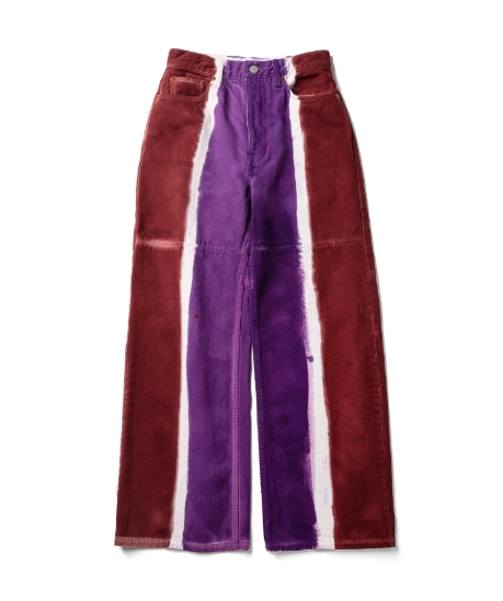 kotohayokozawa/Color dye pants