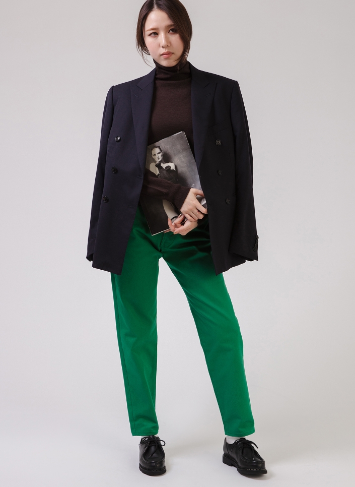 LENO�ELUCY HIGH WAIST TAPERED PANTS