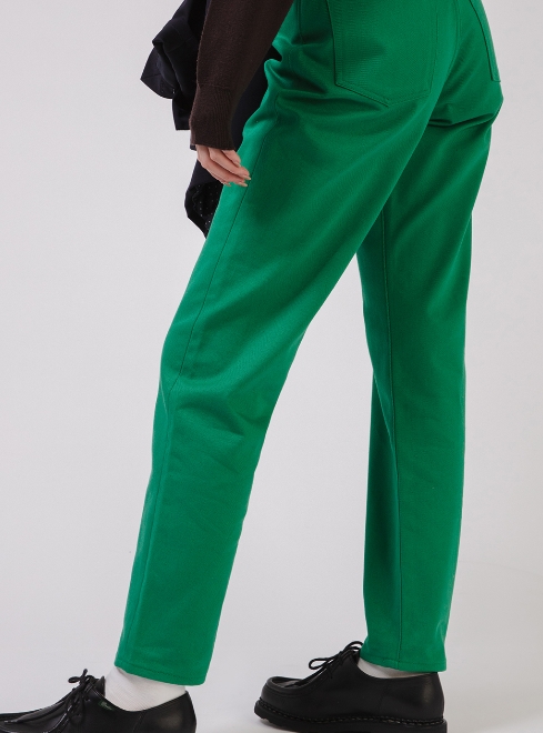 LENO�ELUCY HIGH WAIST TAPERED PANTS