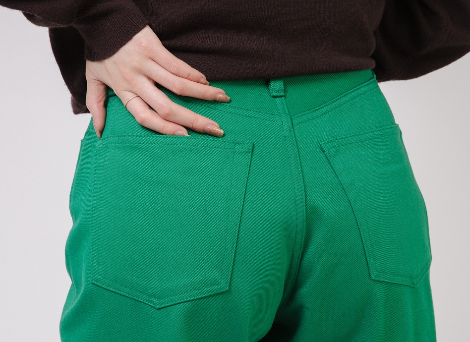 LENO�ELUCY HIGH WAIST TAPERED PANTS