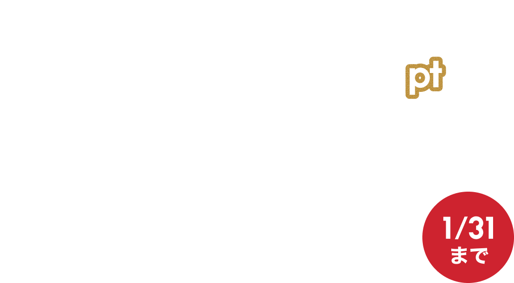 �ő�10,000�|�C���g�v���[���g 1/31
�܂�