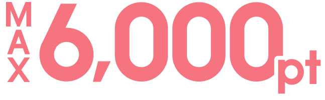 MAX6,000pt