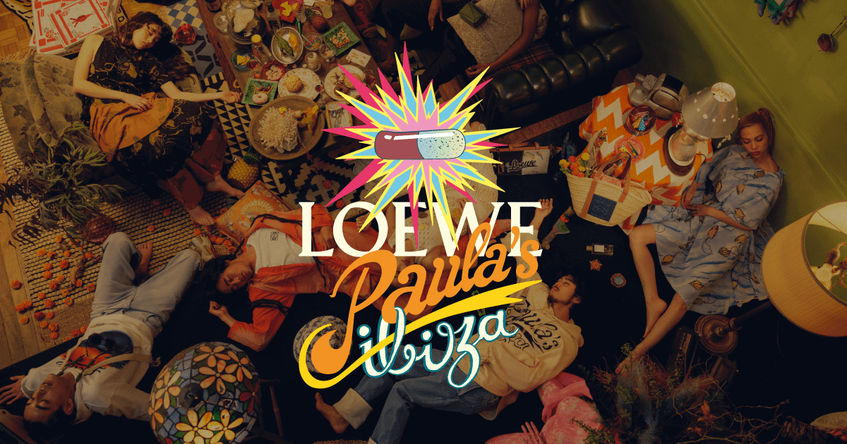 LOEWE×ZOZOVILLA】Paula's ibiza 2021コレクションを世界先行で