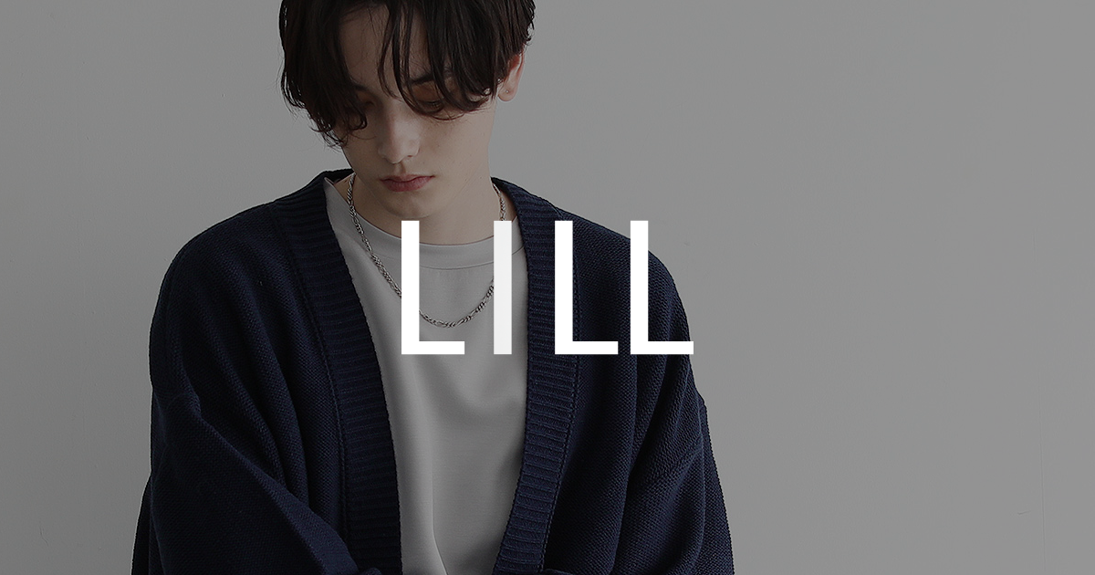 LILL ワイドテーパードパンツ