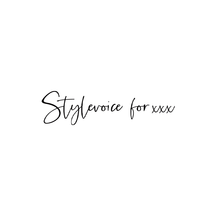 Stylevoice for xxxiX^CHCXtH[j